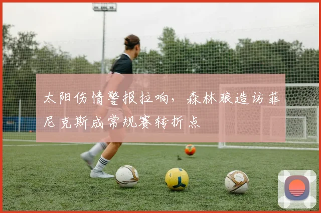 太阳伤情警报拉响,森林狼造访菲尼克斯成